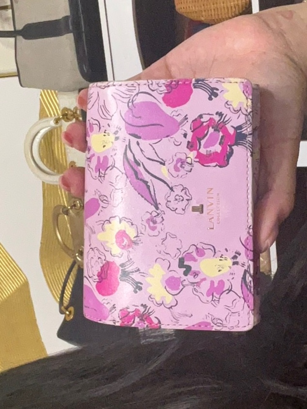 8. Lanvin Wallet Sold As Is Desc In Live No Cancel/returns